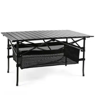 코멧 알루미늄 접이식 캠핑 테이블 대형 블랙 추천