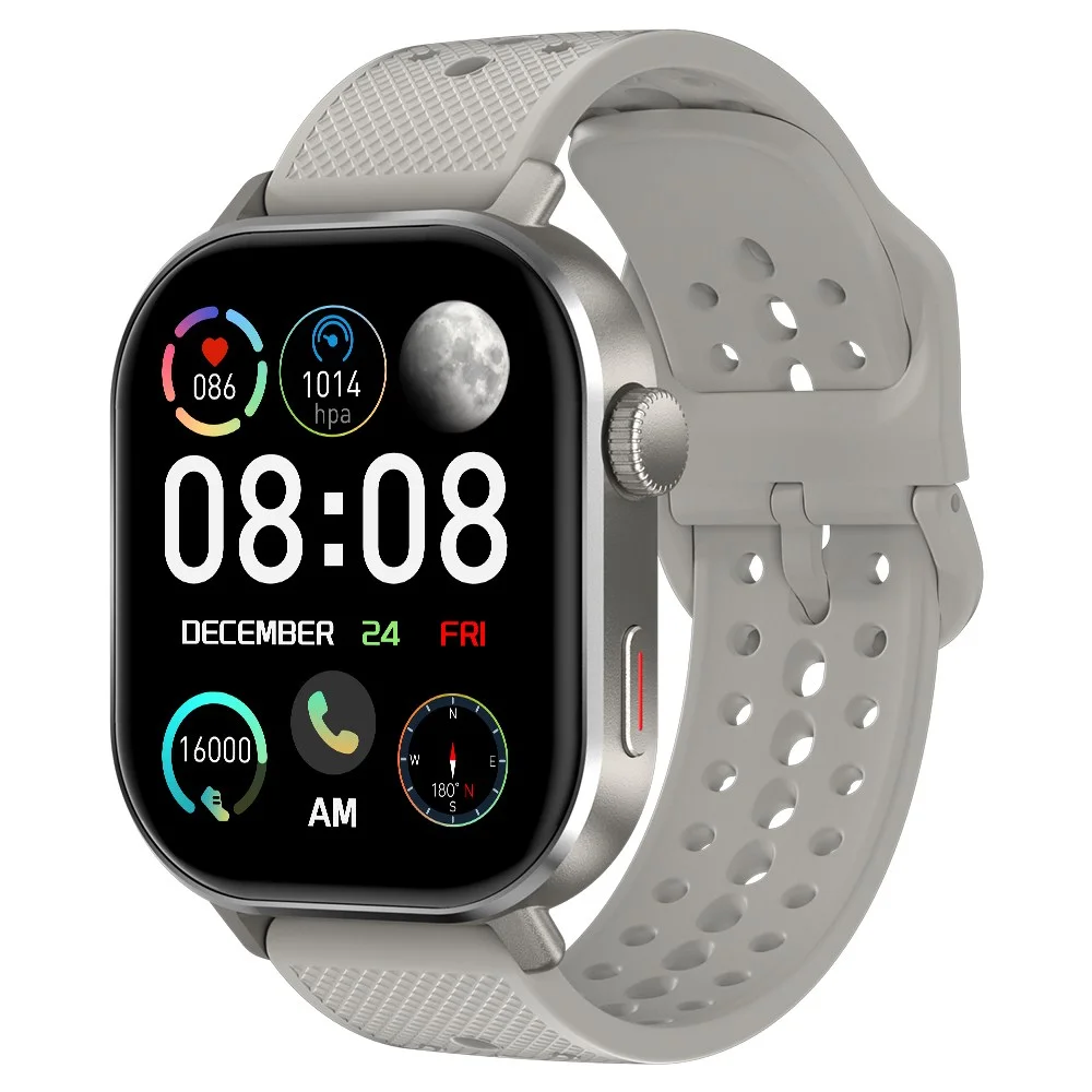 와피크 아웃도어 스마트 워치 ST60 SOS통화 AI운동인식 스포츠시계,