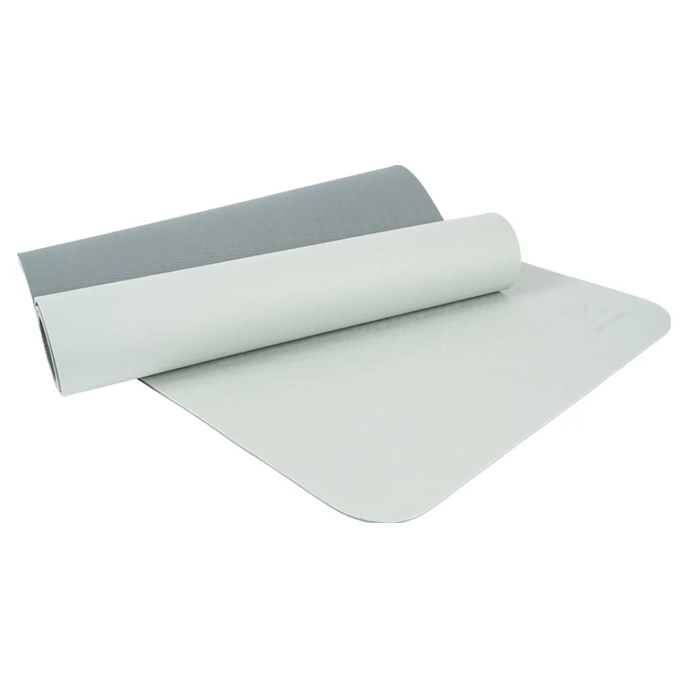 제로투헤라 미니멀 TPE 논슬립 트레이닝 양면 요가매트, 세이지 + 그레