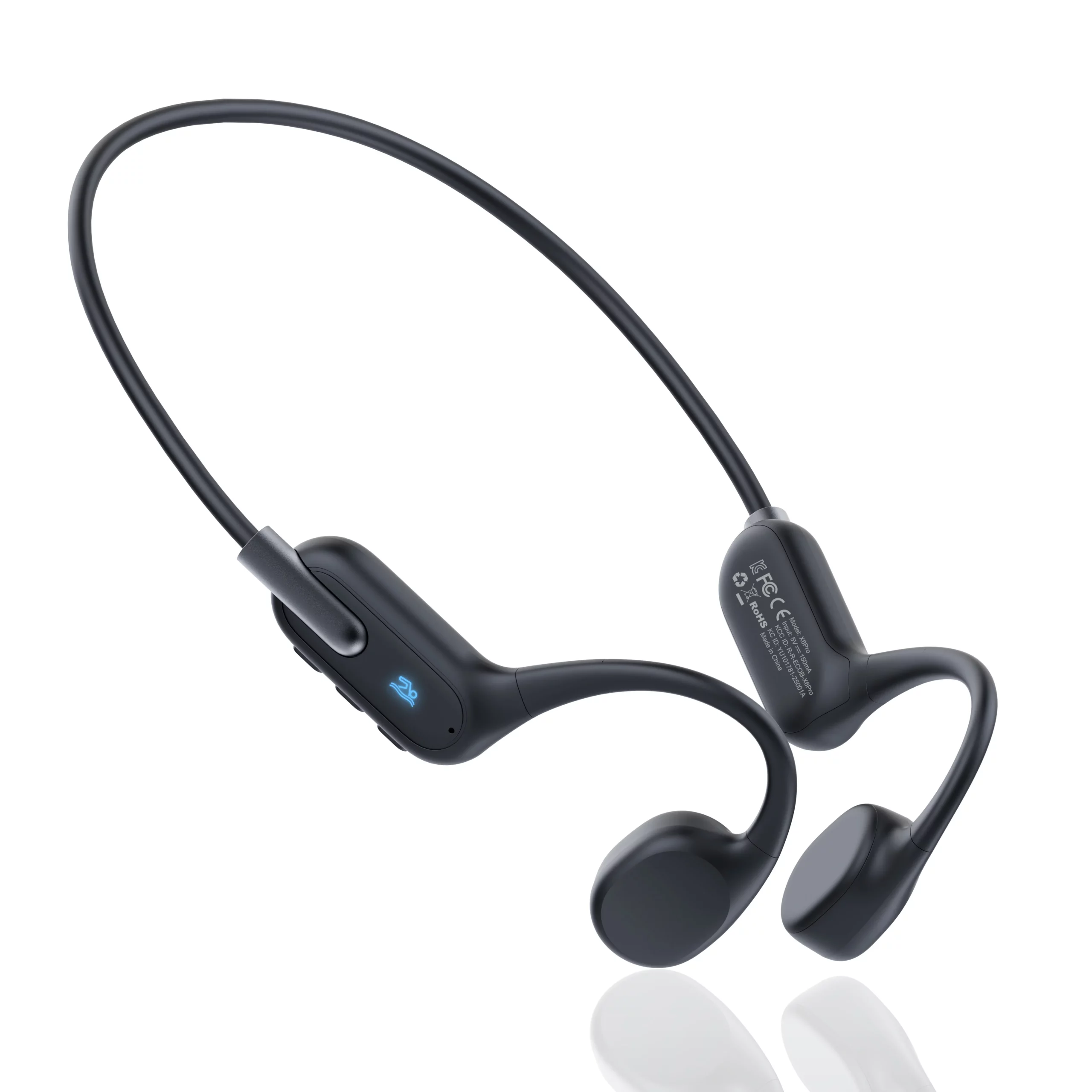 인플리바타 골전도 초소형 IPX8 완전방수 내장 MP3 무선 블루투스 6