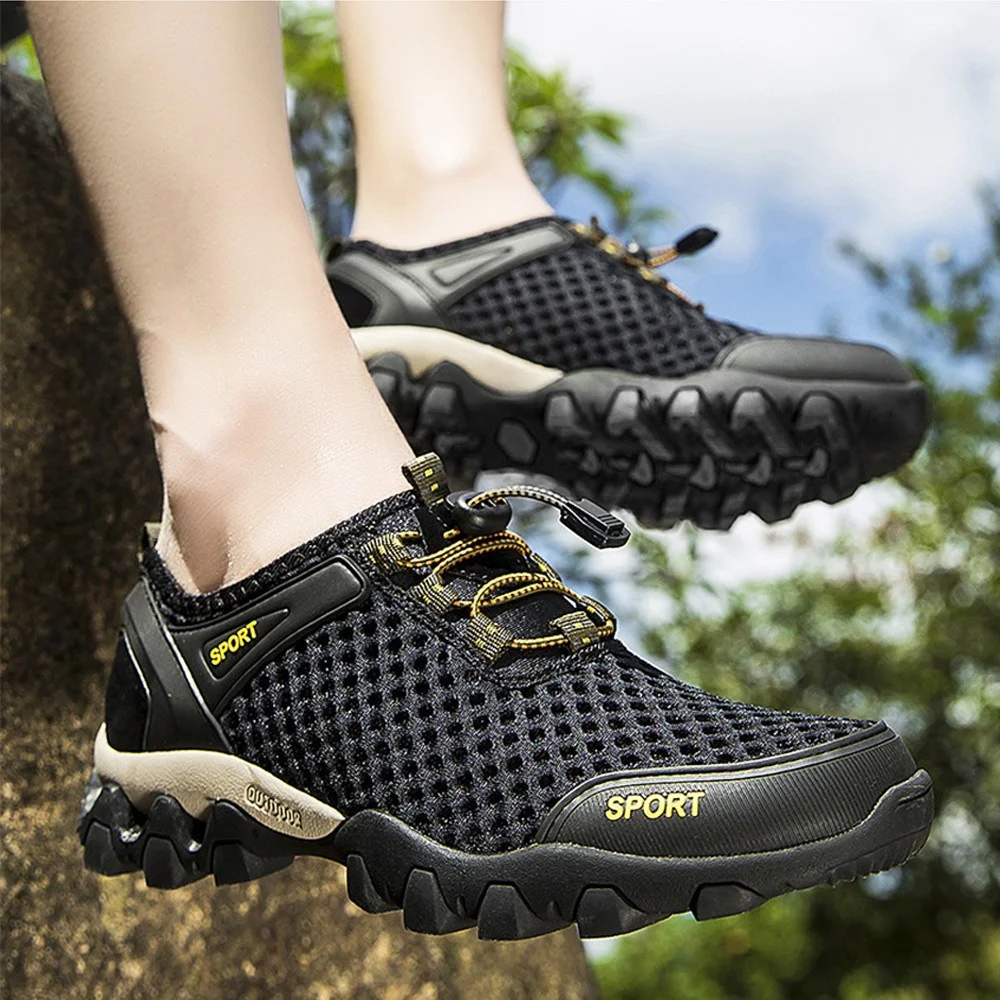 초경량 발이 편한 통기성 고어텍스 메쉬 방수 아쿠아슈즈 트레킹화 등산화