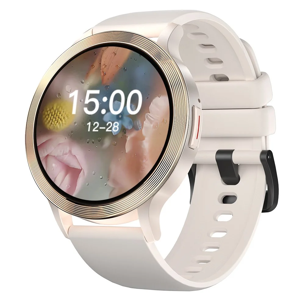 웨어러블 통화가능 스마트워치 S5 1.39인치 한글판, 골드, 3.5cm