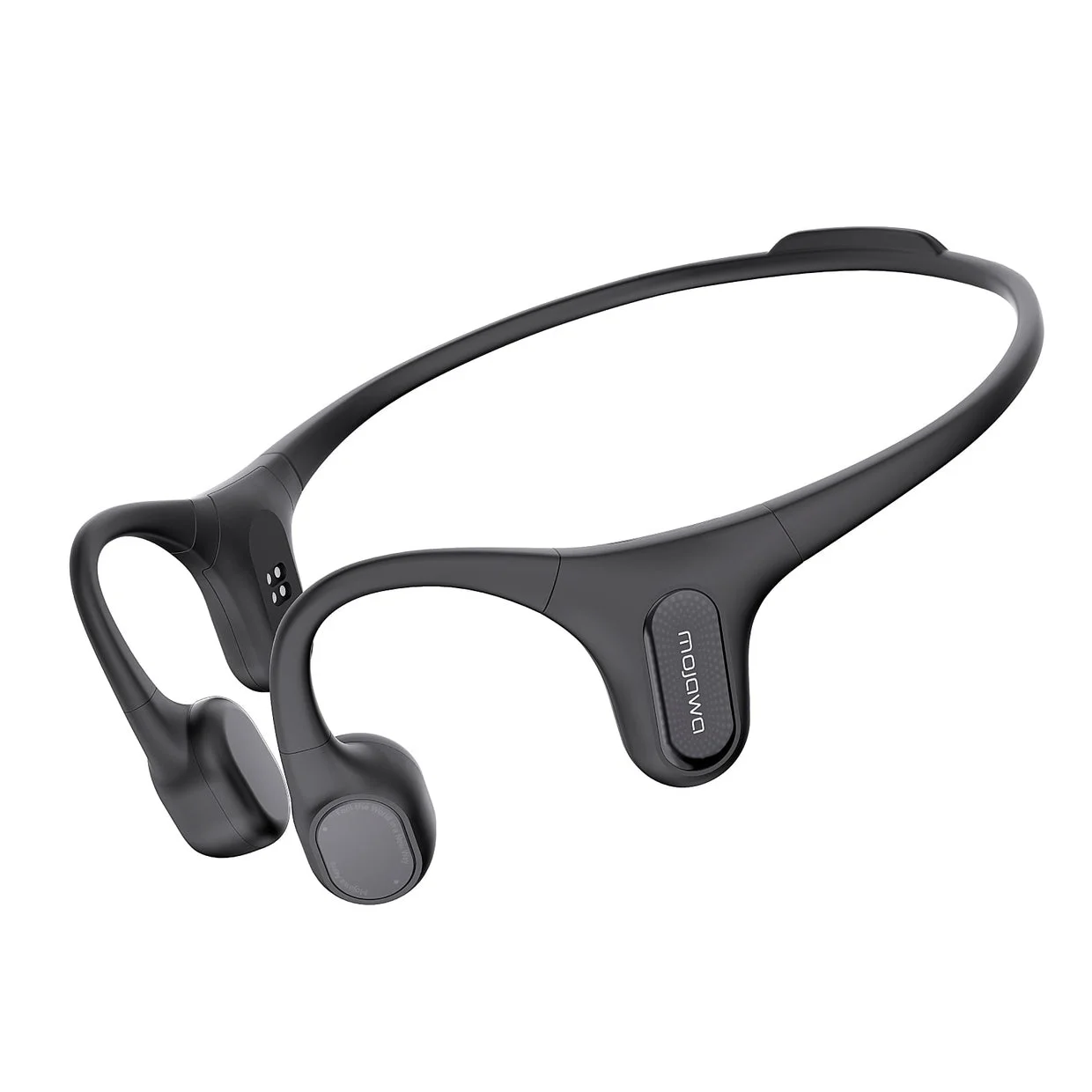 모자와 에라 러닝 자전거 전용 골전도 블루투스 이어폰, 시크 블랙, ae