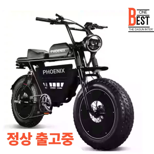 자토바이 전기자전거 레트로 팻바이크 MTB 복고 PHOENIX 출퇴근 자