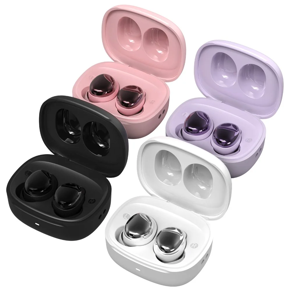 로랜텍 초미니 파스텔 커널형 버즈 무선 블루투스 이어폰, 화이트, RSM