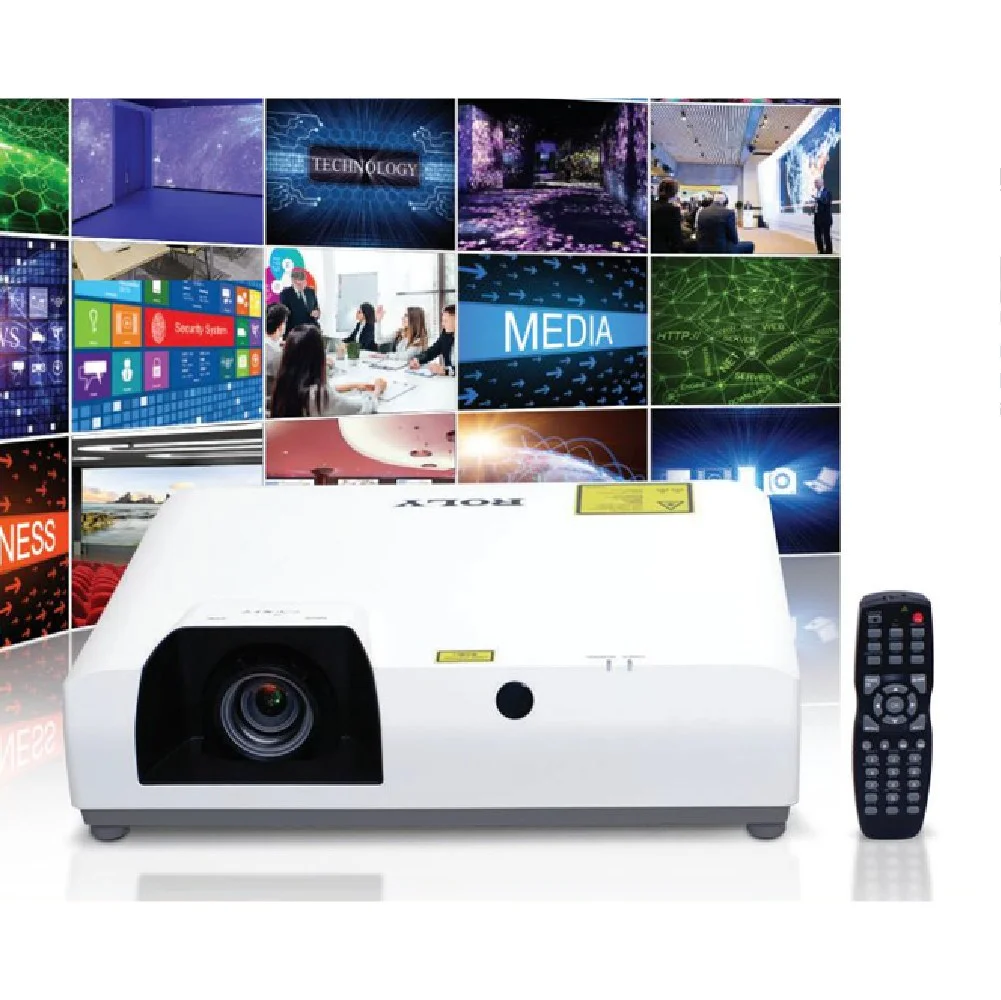 로리 빔프로젝트 LU-E800U 7000안시 레이저 단초점 전시회 회의실