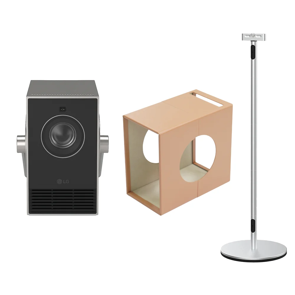 LG전자 시네빔 HU710PB 2024신모델 큐브 4K 빔프로젝터 Qub