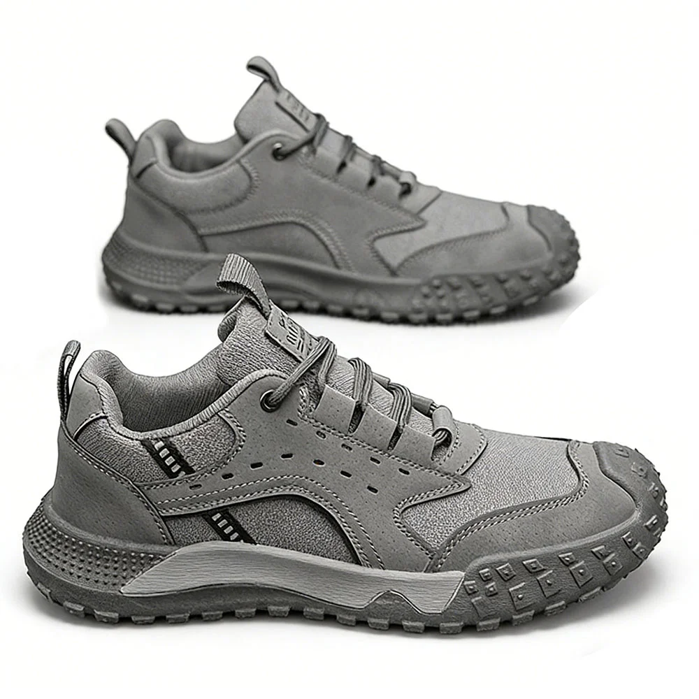 차쿠 남성 아웃도어 워킹화 미끄럼방지 등산화 운동화 작업 전술화 중년 아