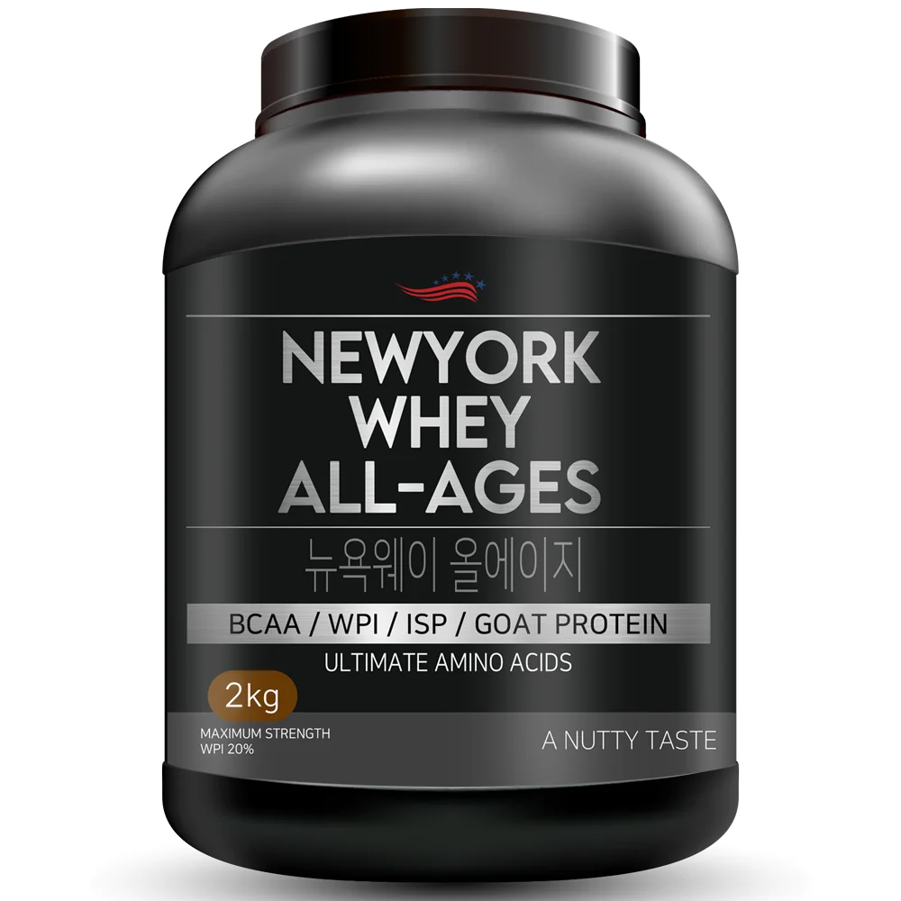 뉴욕웨이 올에이지 WPI 함유 미숫가루맛 단백질보충제 단백질쉐이크 산양유