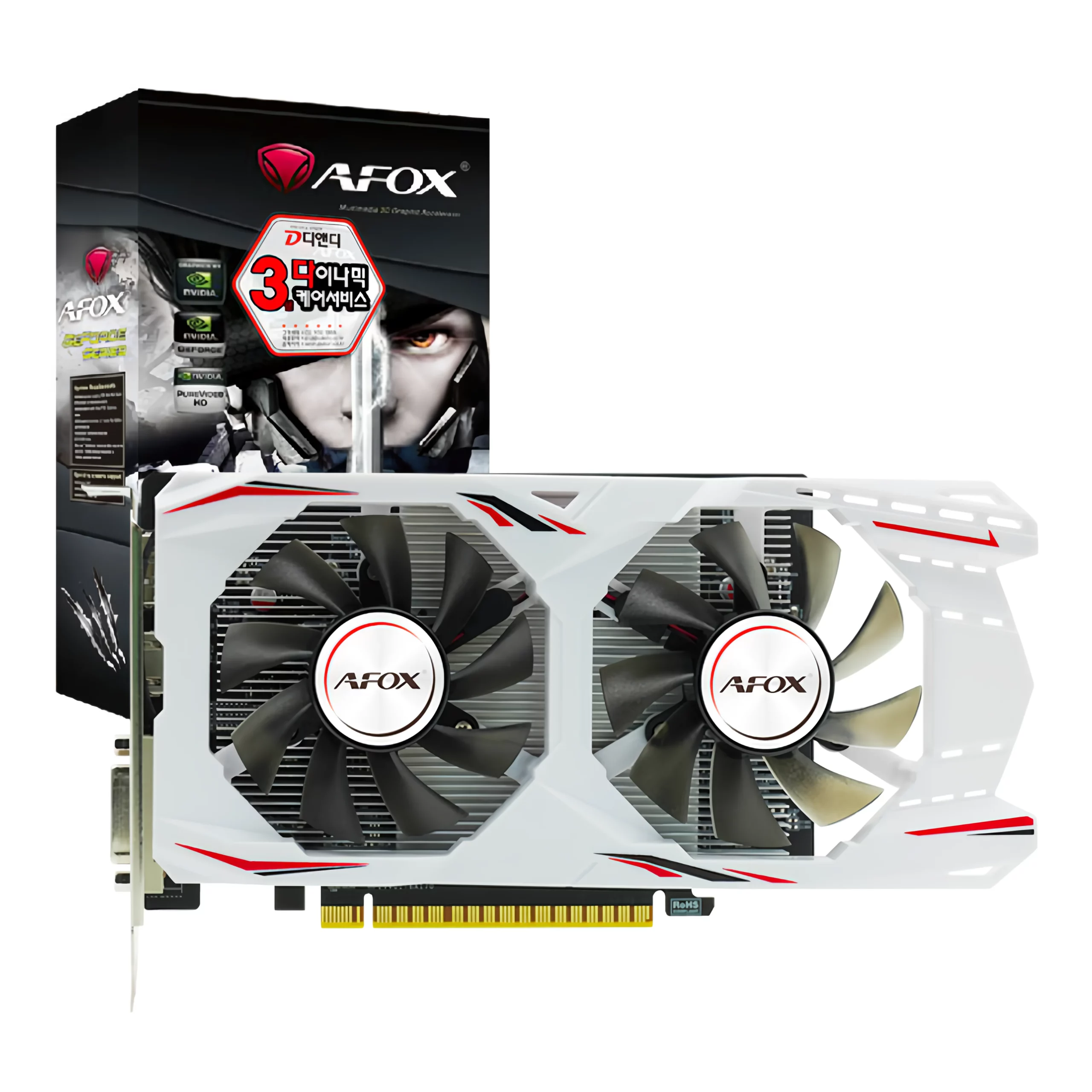 AFOX 지포스 GTX1050 Ti H7 D5 4GB