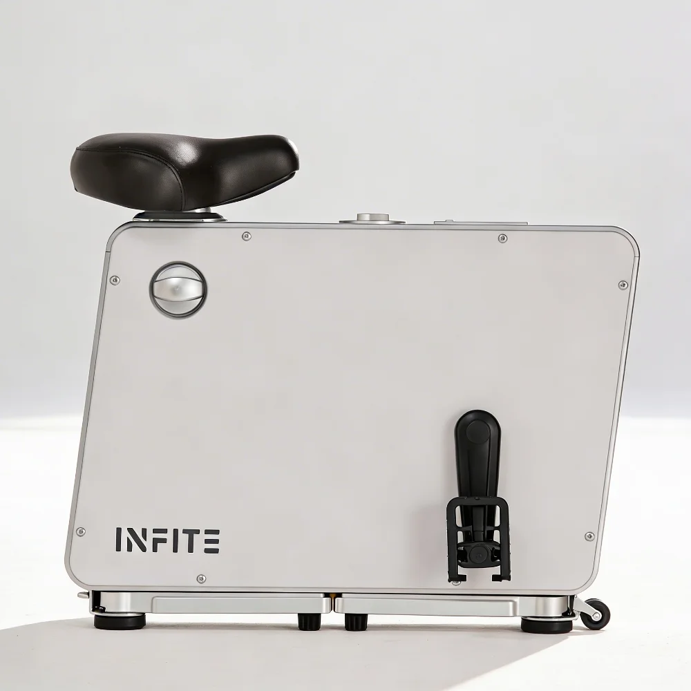 인피테 루틴 바이크 실내자전거 미니 접이식 유산소 사이클 운동기구, 메탈