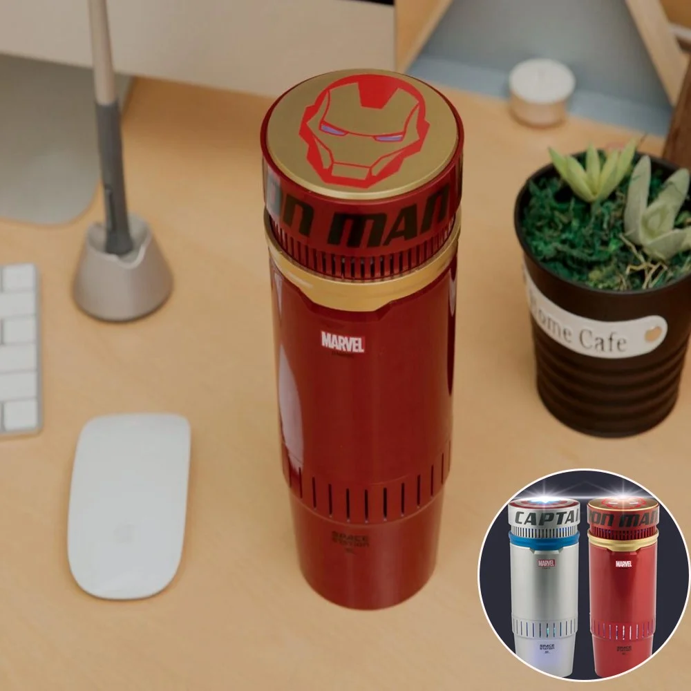 데코앤필름 미니 공기청정기 음이온 저소음 차량용 가정용 마블 어벤져스