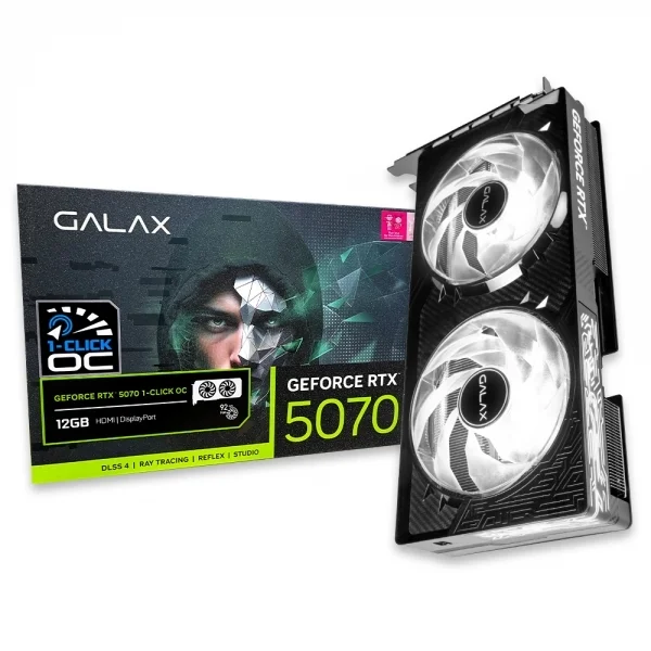 갤럭시 갤럭시 GALAX 지포스 RTX 5070 BLACK OC D7 1