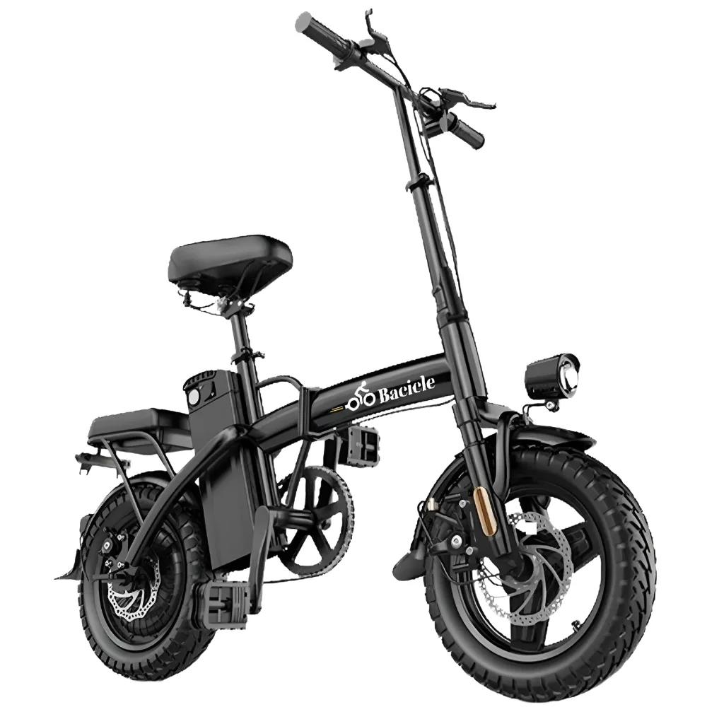 Bacicle 전기자전거 자토바이 접이식 전동 바이크 48V 고출력 모터