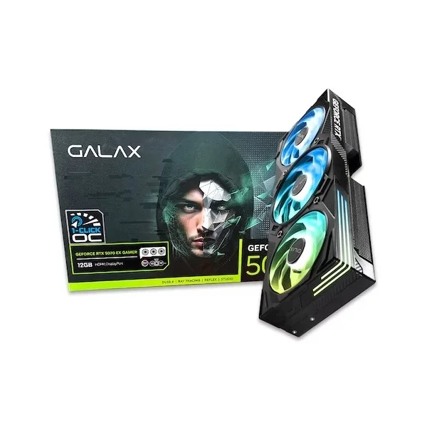 갤럭시 갤럭시 GALAX 지포스 RTX 5070 EX GAMER BLAC