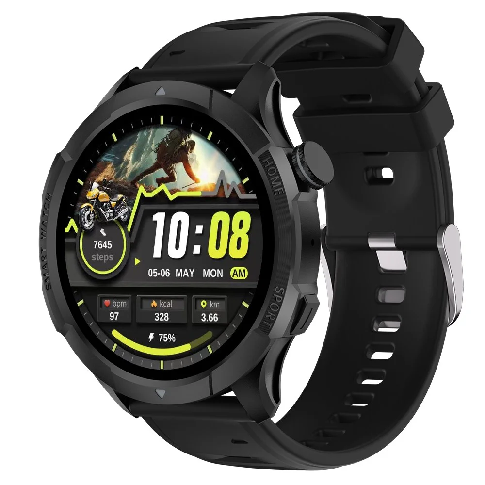 Wapik 블루투스 통화 스마트워치 ST10 1.43인치 아몰레드 고화질