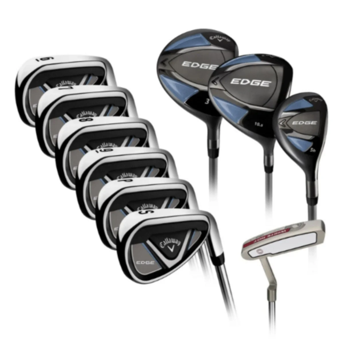 신형 캘러웨이 에지 Edge 정품 남성 여성 골프클럽 10개 세트 Cal