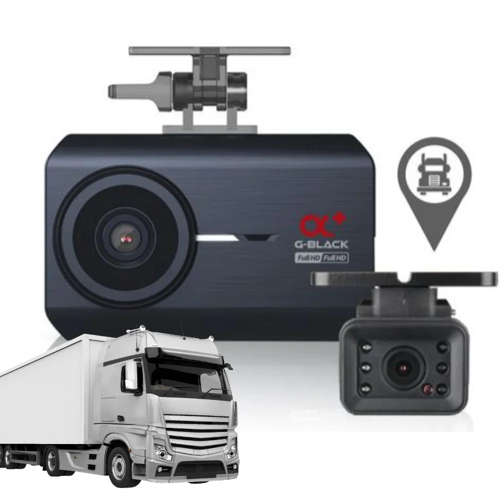 지넷 화물차 블랙박스 G-BLACK Alpha+ 2채널 트럭 32gb F