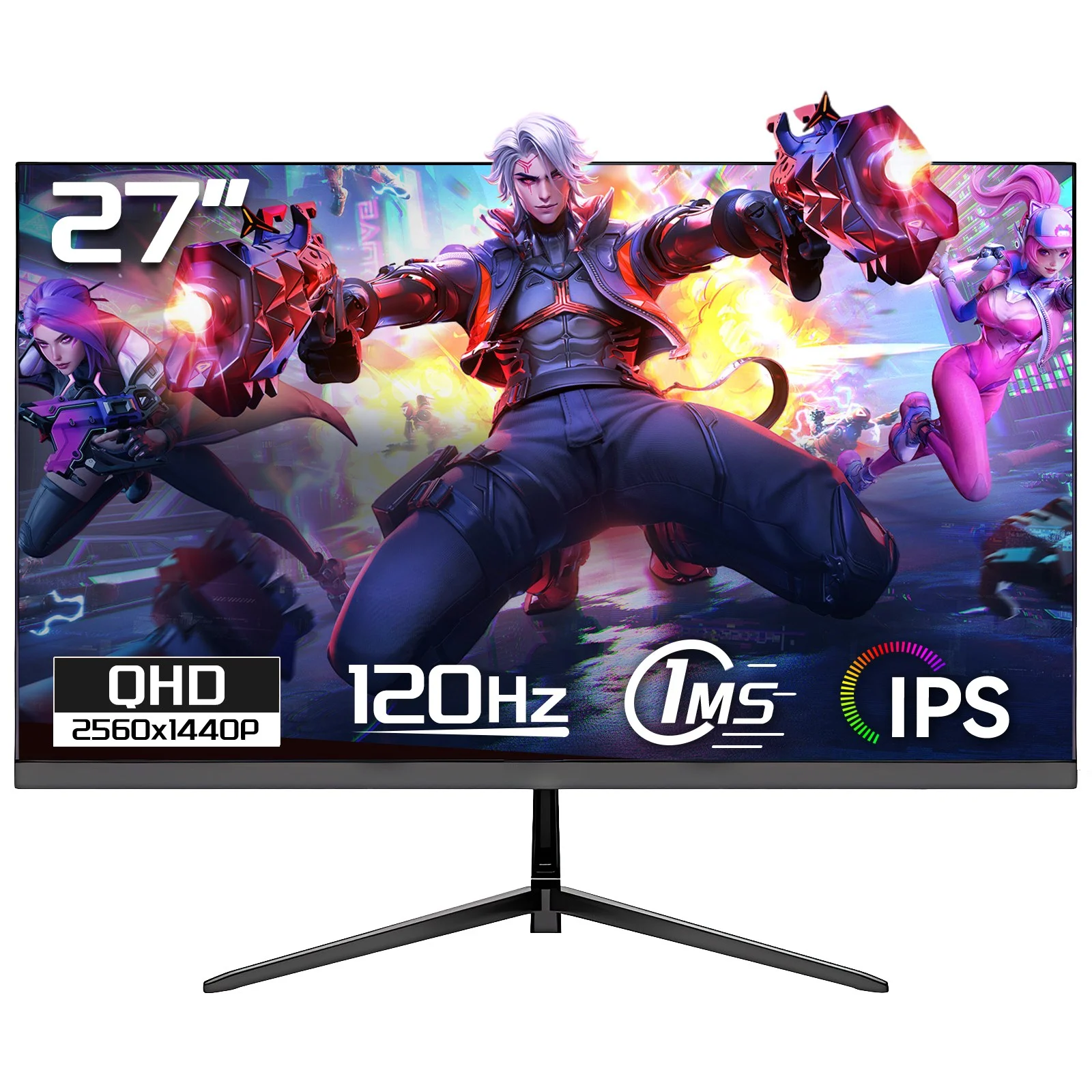 27인치 QHD 120Hz, 180Hz, UHD 160Hz, 평면 게임용