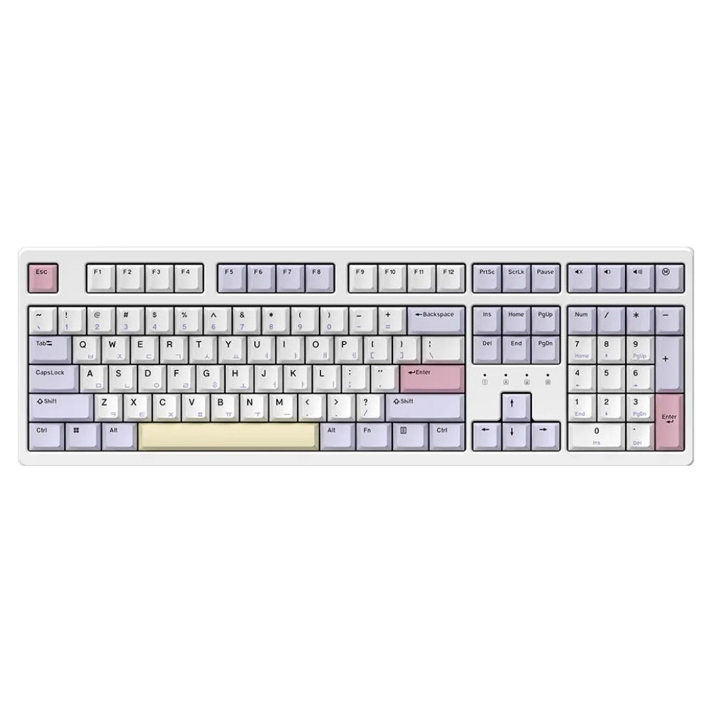 한성컴퓨터 동그리 8K 4K 가스켓 유무선 기계식 키보드 KTT SILE