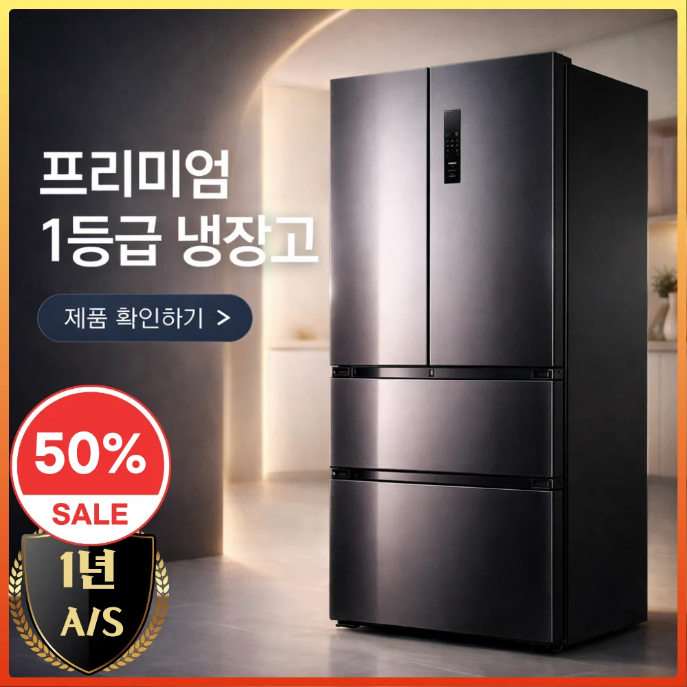 메종핏 초절전 김치냉장고 양문형 냉장고 빌트인 2도어 4도어 신혼 가정용