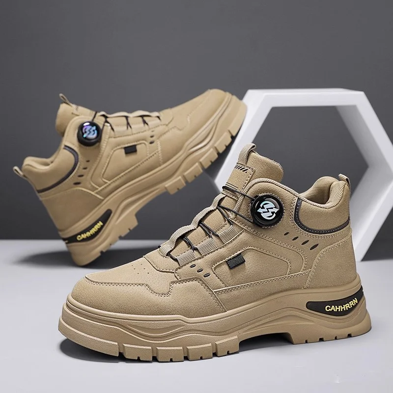 YioYcc 등산화 다이얼 트레킹화 등산 운동 남자신발